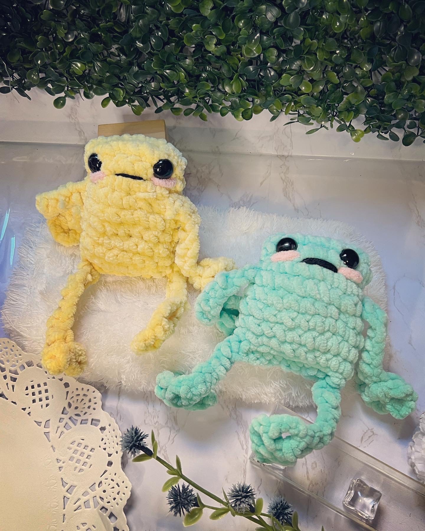 Leggy Froggy/Frog Plushie