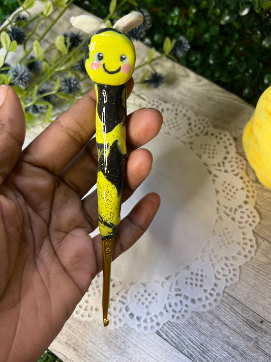 Crochet Hook (Bumblebee)