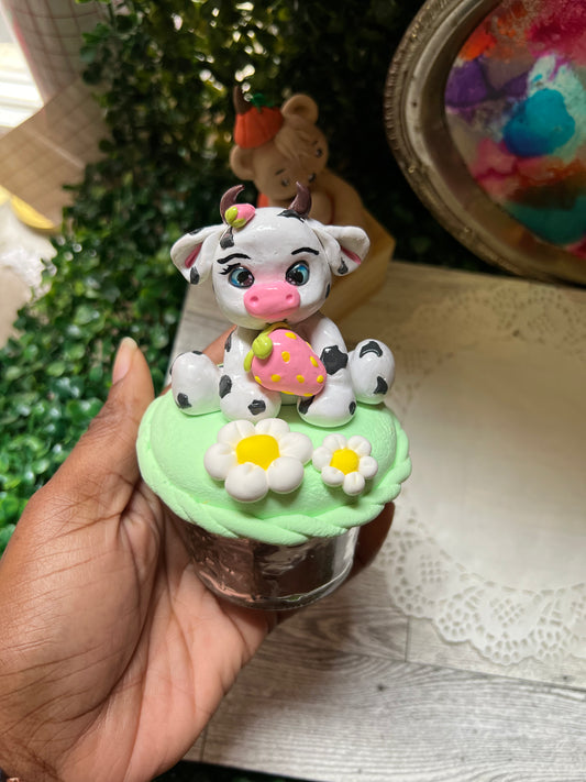 Decorative Jars/ Jars ( Strawberry 🍓 daisy 🌼 cow)