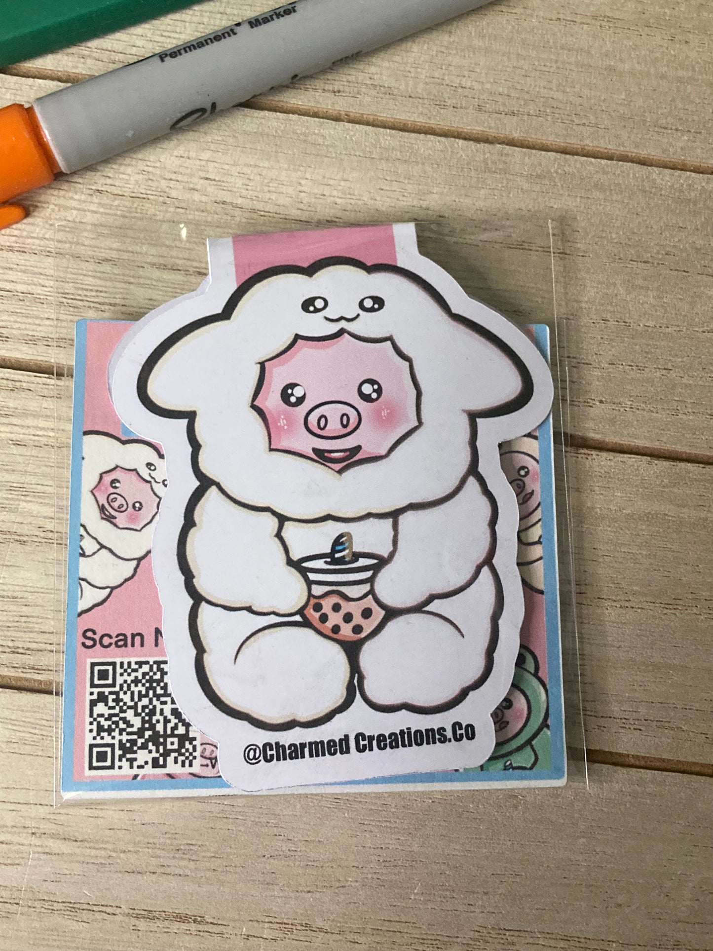 Bookmarks (piggies in Costume)