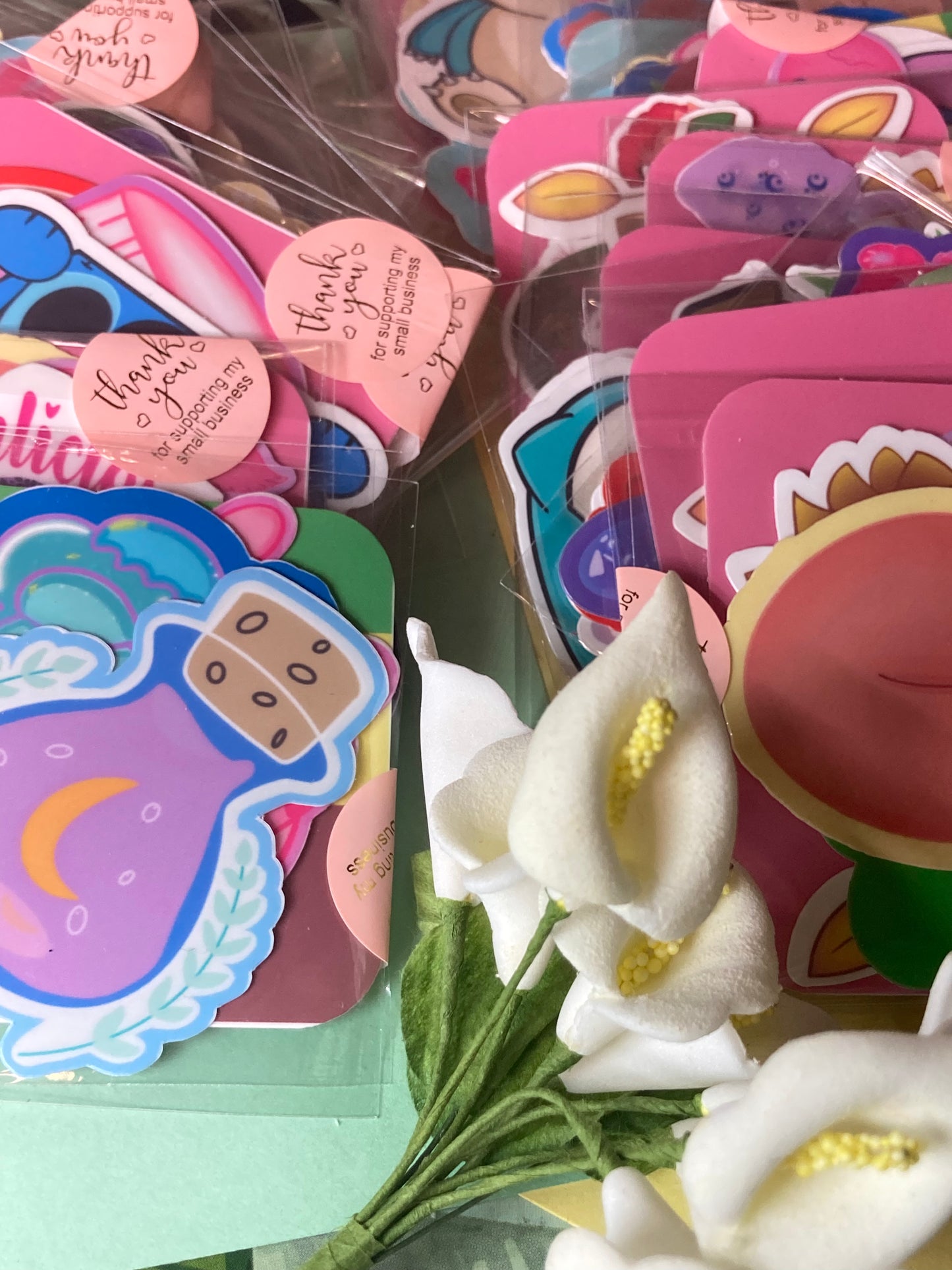 Paquete de pegatinas jubilado