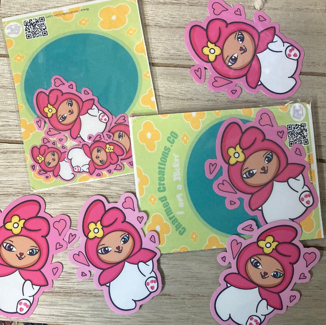 Mello Bunny Vinyl Sticker