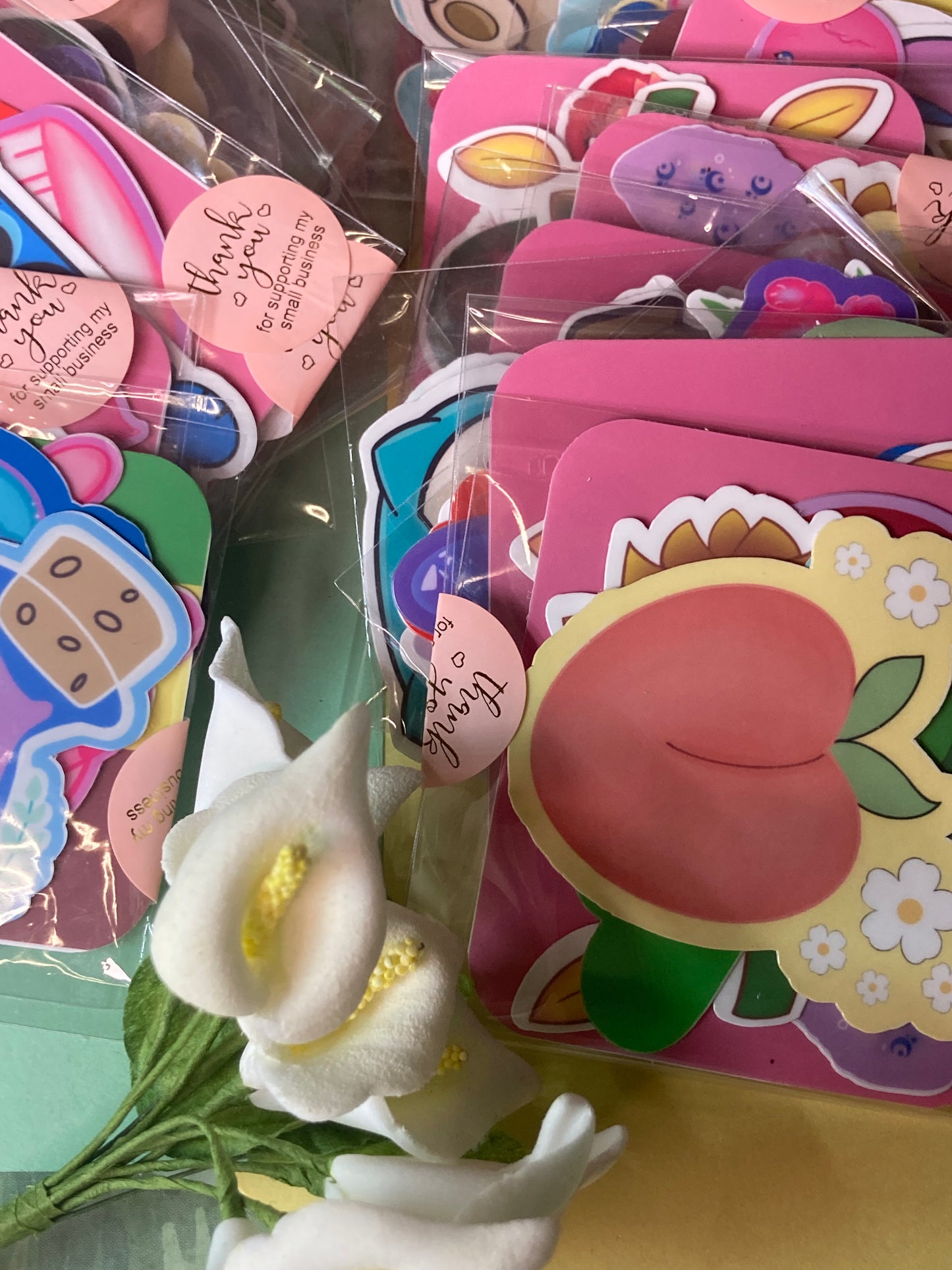 Paquete de pegatinas jubilado